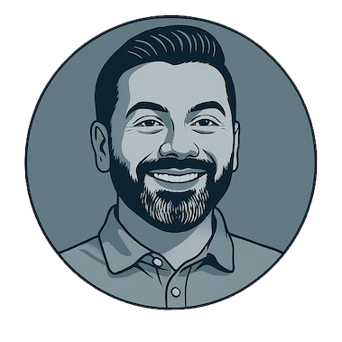 Sketched image of the author Daman